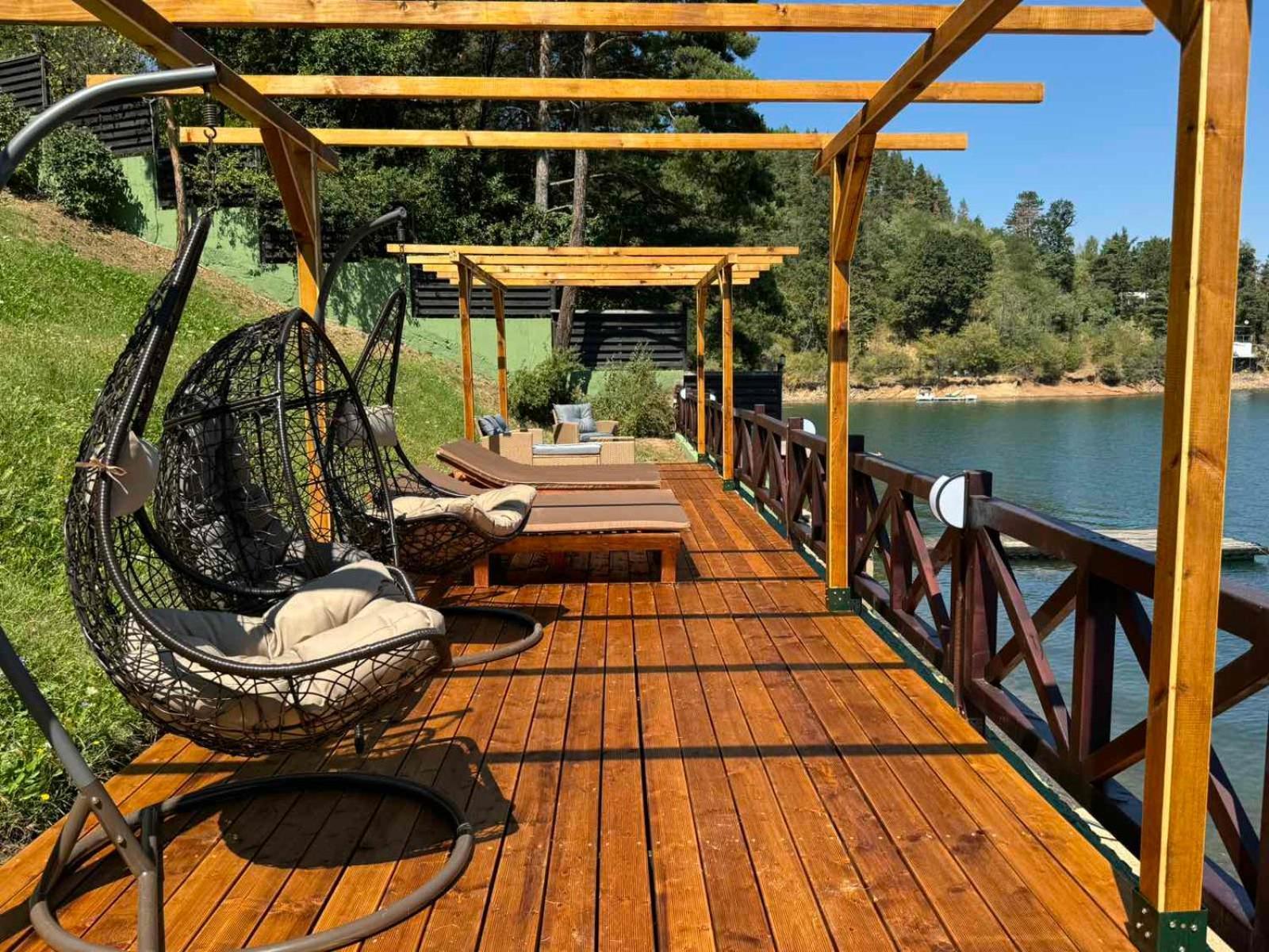 Villa Iskar Lake Residence By Bookvillabg Shtarkelovo Gnezdo Luaran gambar
